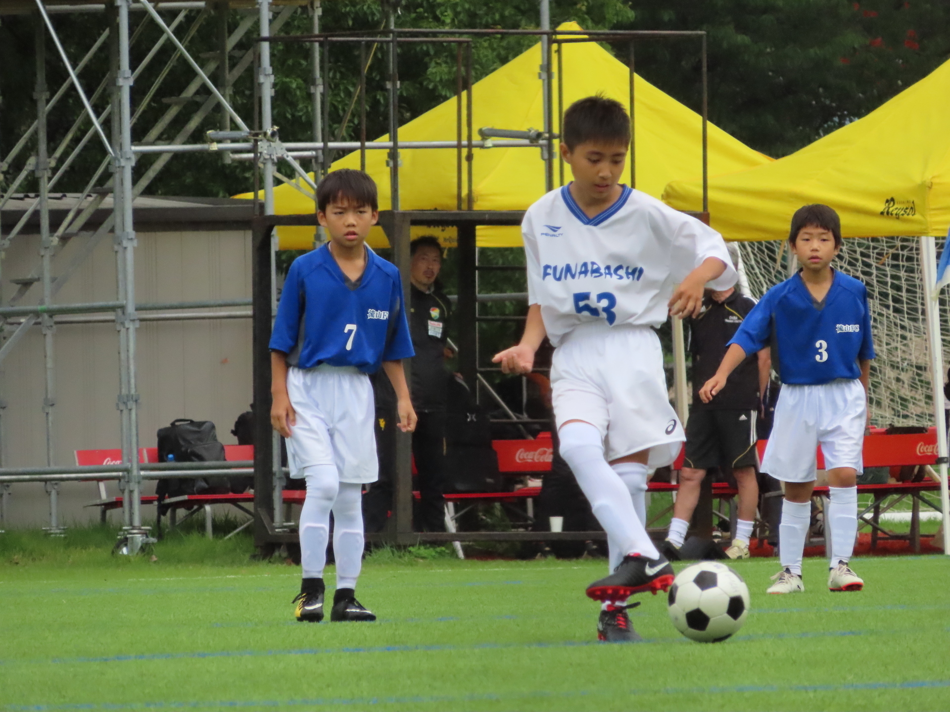 19 07 15 千葉県ブロックトレセンリーグ U 11 2ブロックvs4ブロック 日立柏総合グラウンド 3 0 あああ