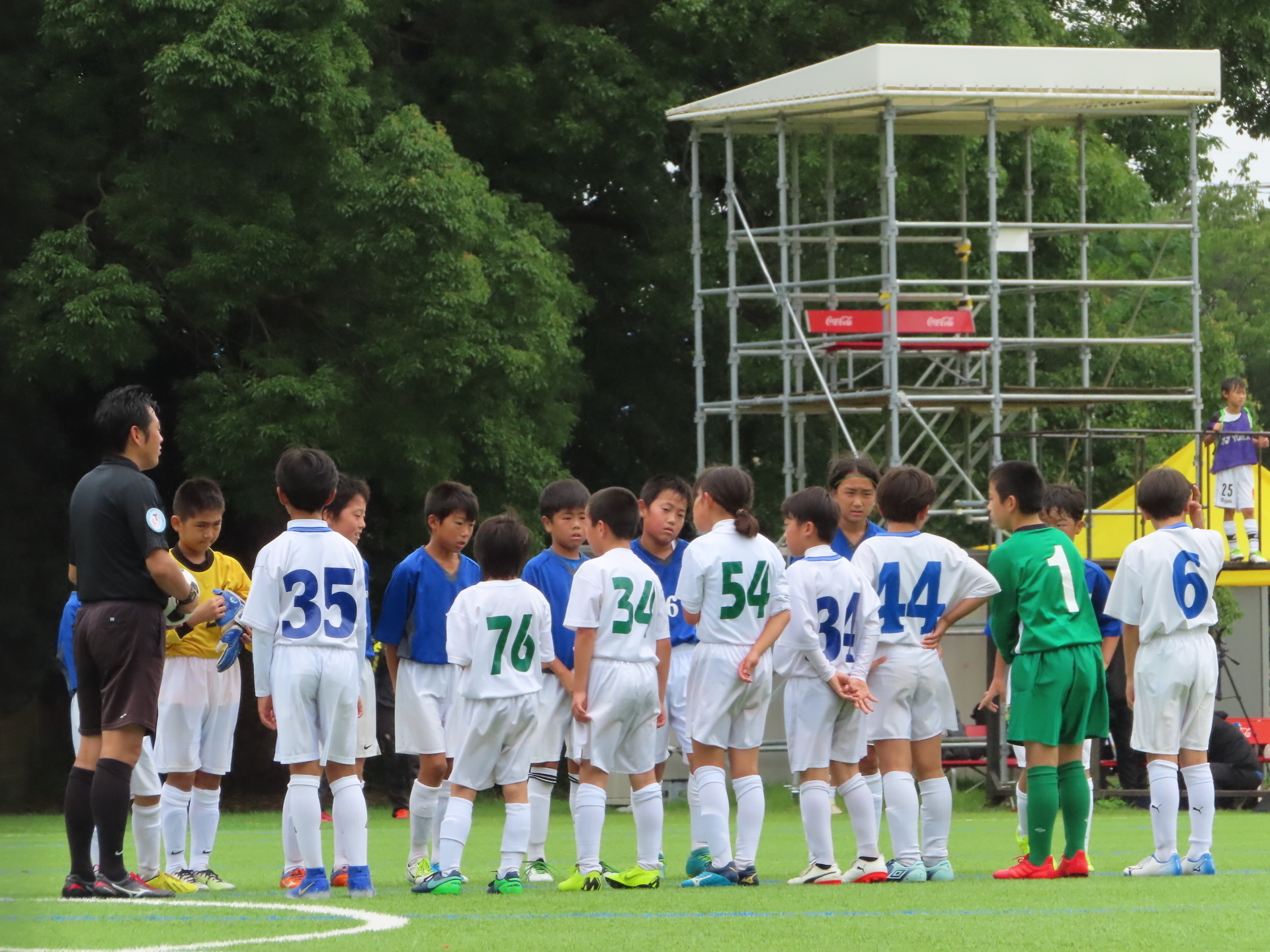 19 07 15 千葉県ブロックトレセンリーグ U 11 2ブロックvs4ブロック 日立柏総合グラウンド 3 0 あああ