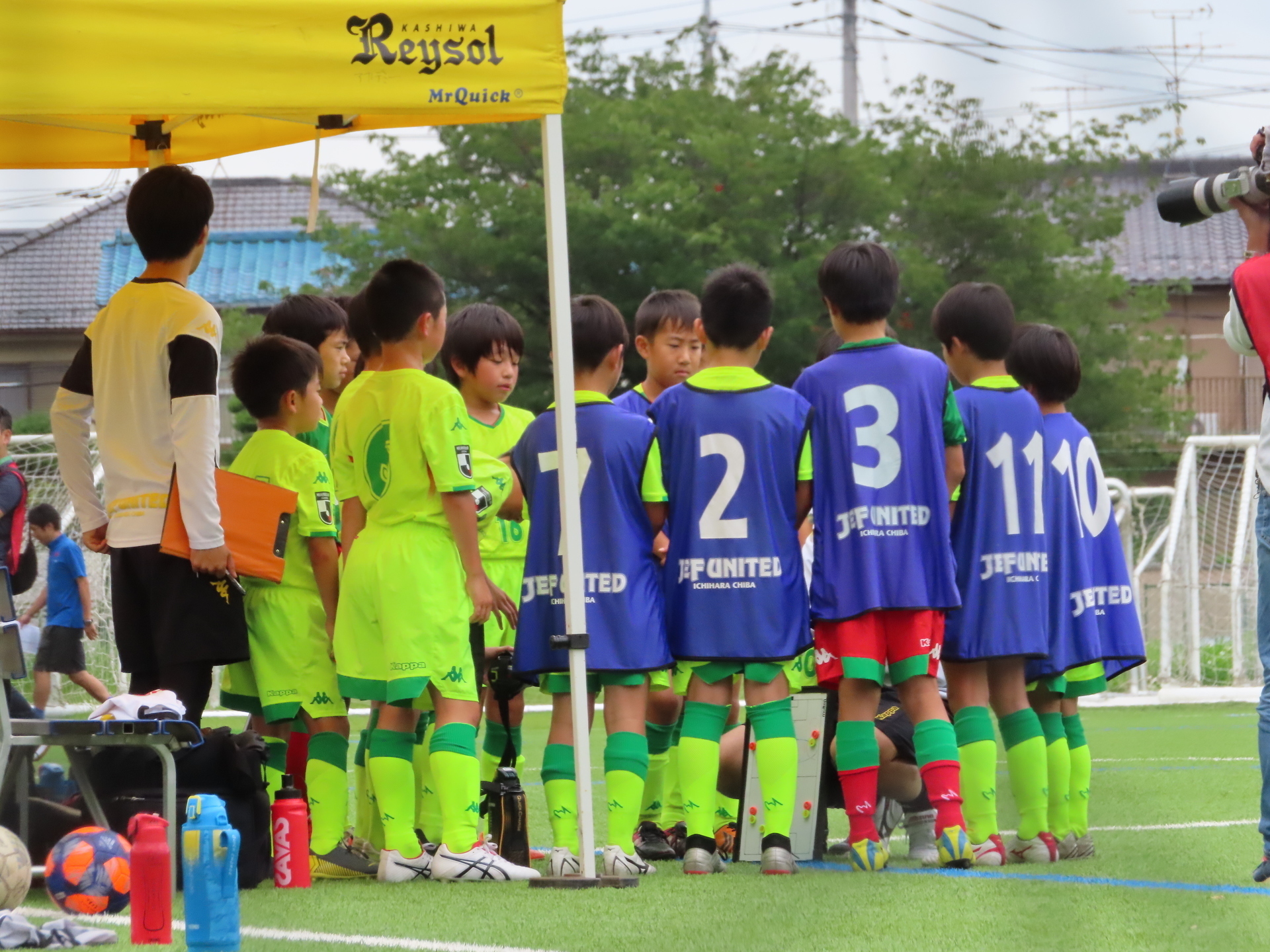 19 07 15 千葉県ブロックトレセンリーグ U 11 8ブロックvs千葉 日立柏総合グラウンド 0 4 あああ