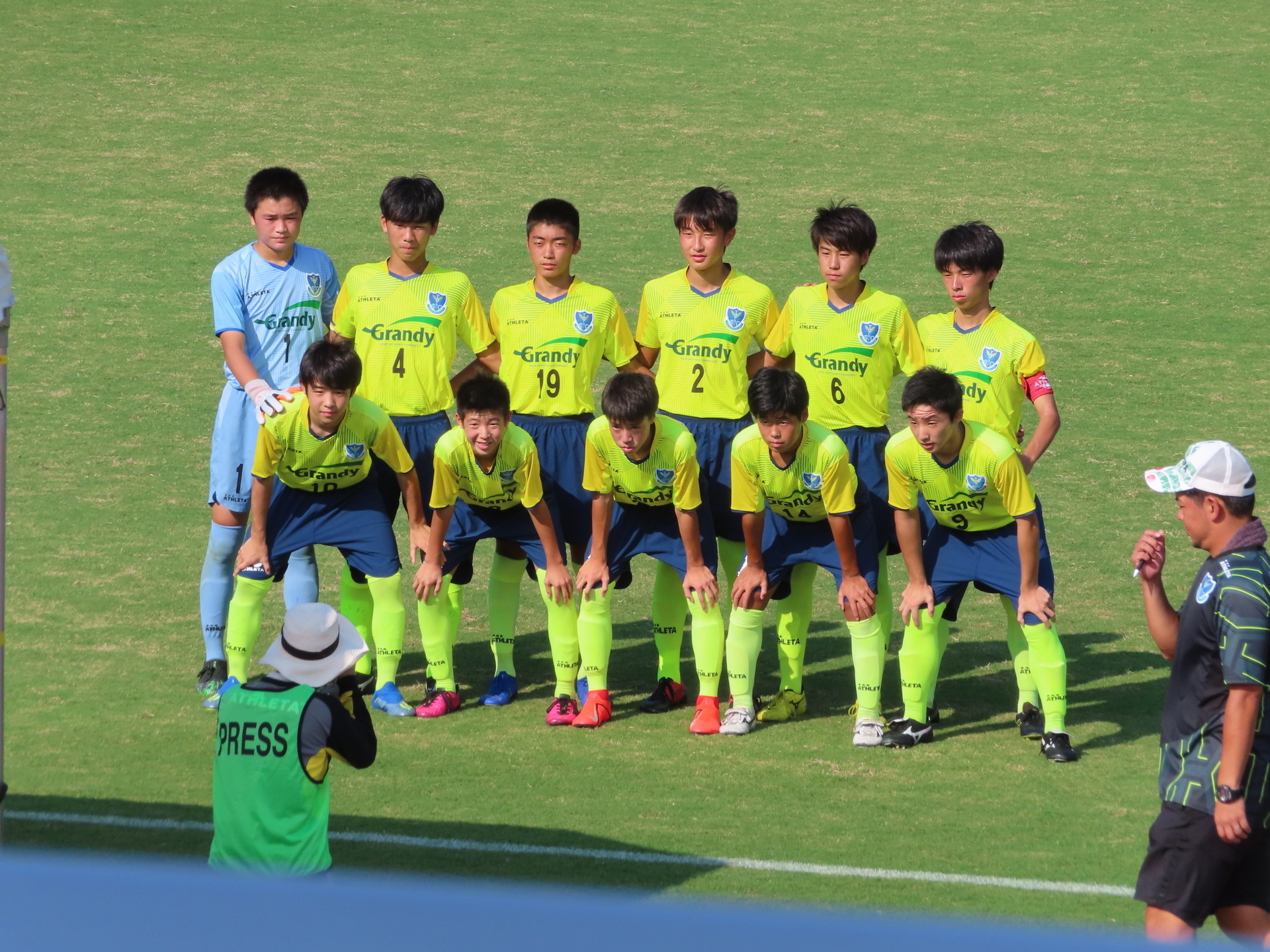 2019/09/07 関東ユース(U-15)サッカーリーグ(1部) 後期 第4節 栃木戦