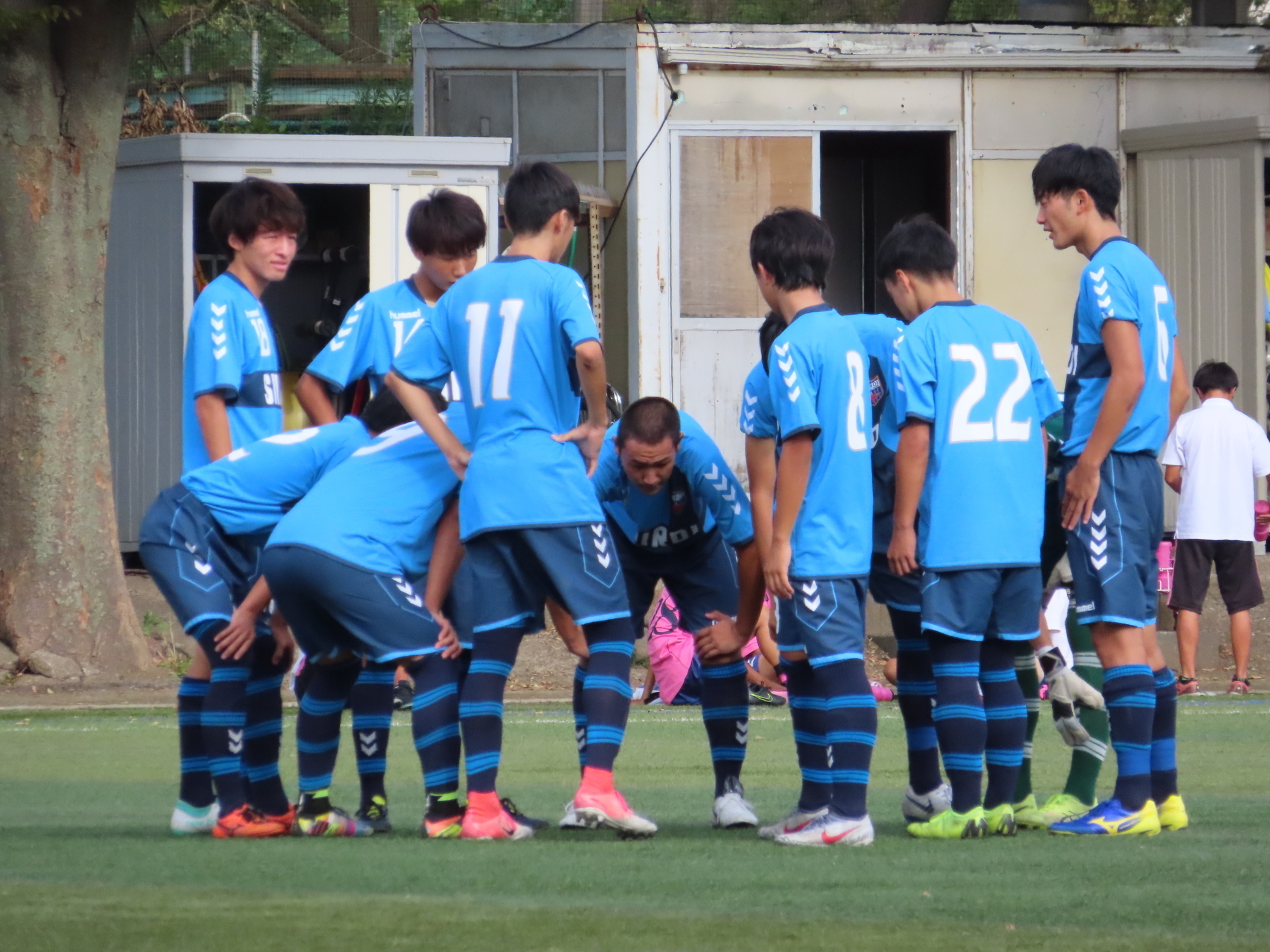 19 09 15 高円宮杯 U 18サッカーリーグ千葉 2部 第12節 白井vs幕張総合 千葉日本大学第一高校グラウンド 1 1 あああ