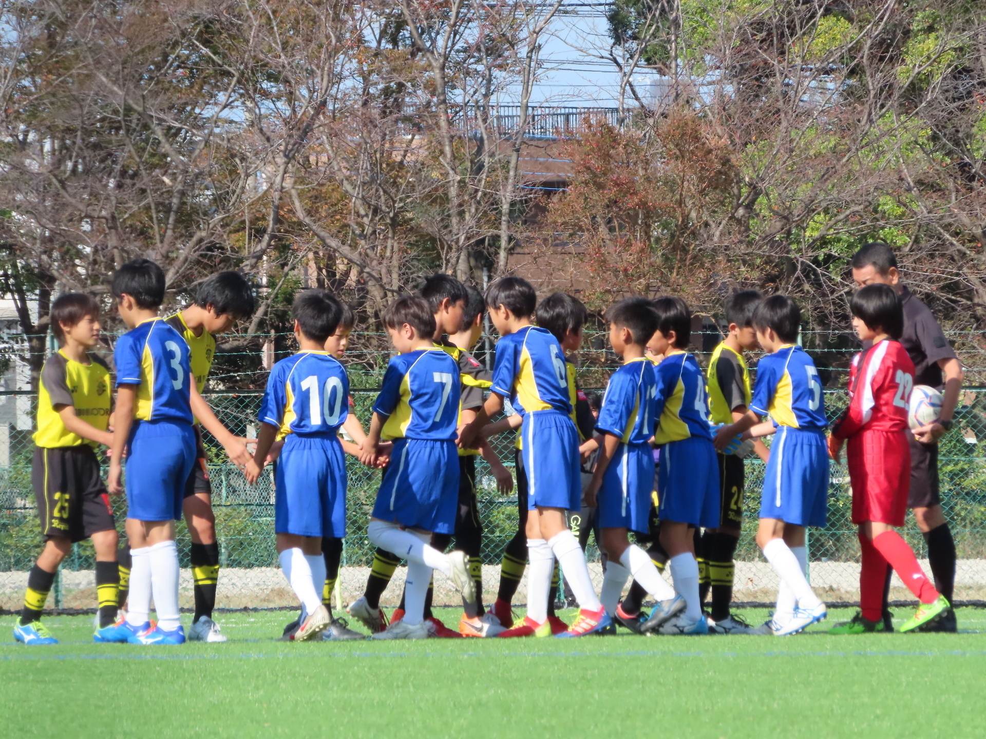 19 11 04 千葉県ブロックトレセンリーグ U 11 5ブロック戦 日立柏総合グラウンド 10 2 あああ