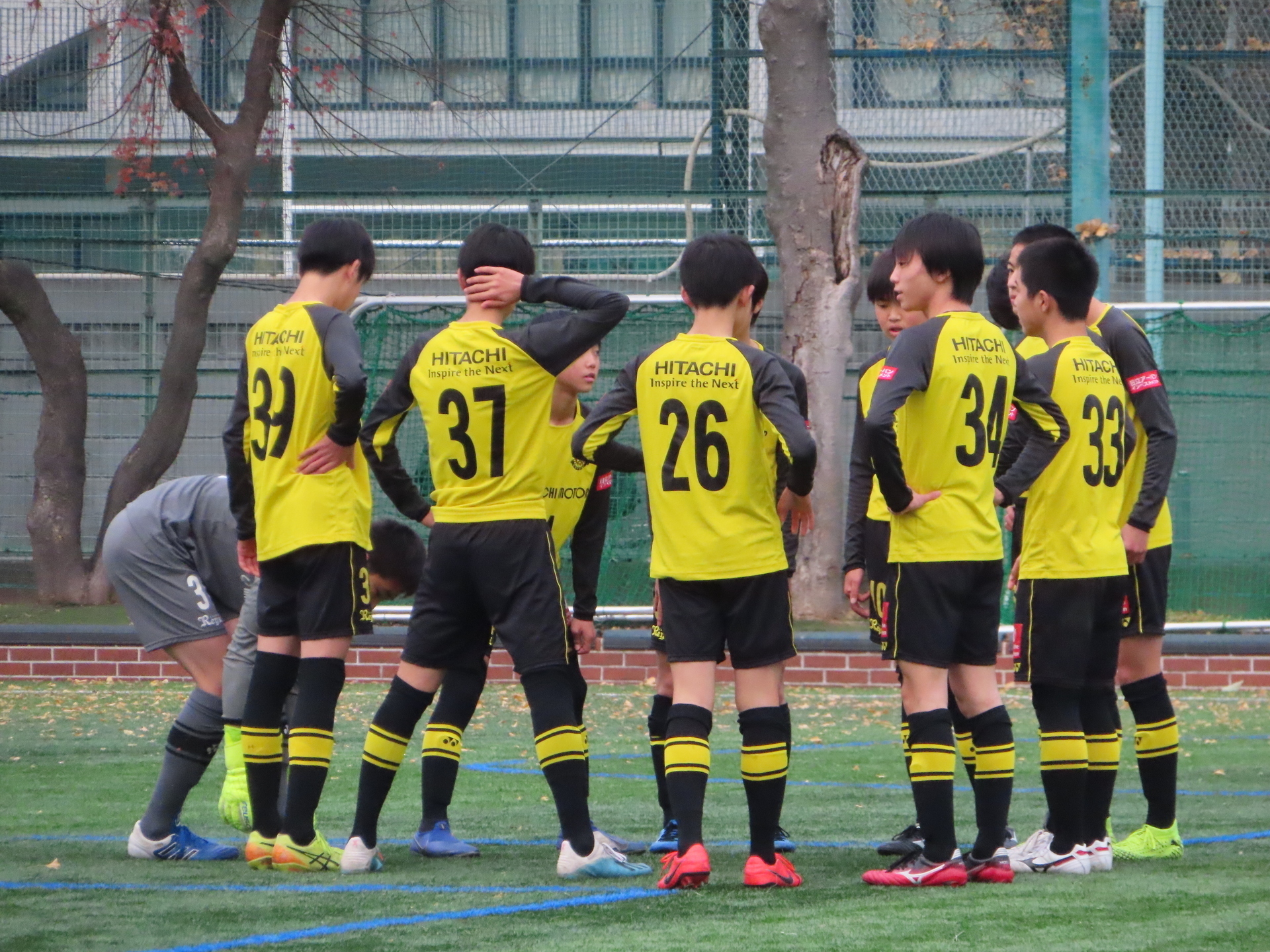 19 12 26 19年度 三菱養和サッカーフェスティバル U 14 予選リーグ グループc 三菱養和sc巣鴨戦 巣鴨スポーツセンター 1 1 あああ