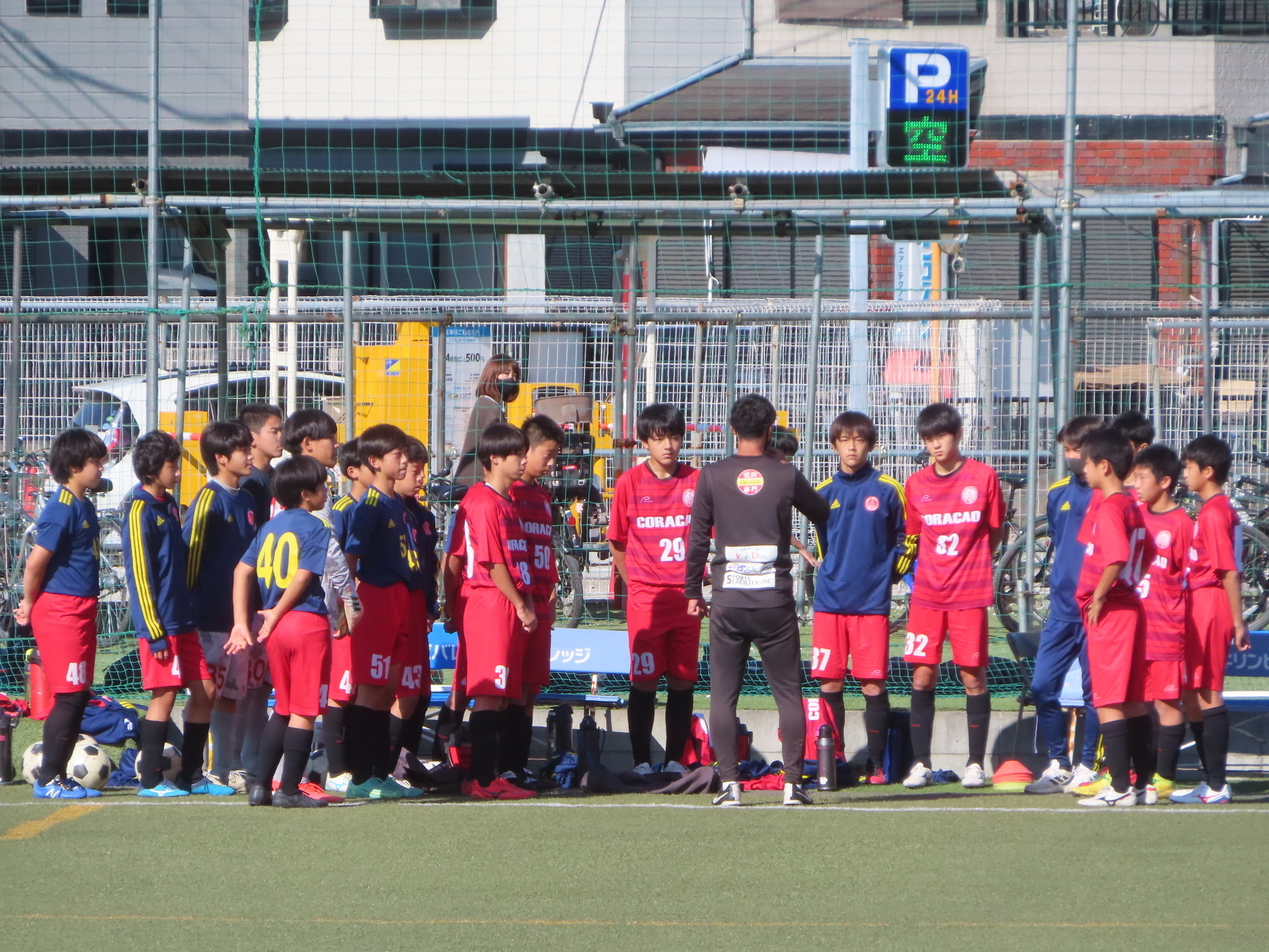 21 11 06 第12回千葉県クラブユース U 15 サッカー連盟 U 14リーグ 上位リーグ Wingsvsコラソン千葉fc エスタディオ サンフット 1 0 あああ