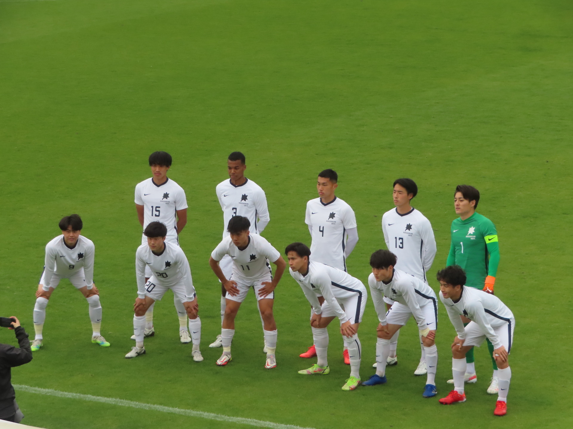 22 04 03 Jr東日本カップ22 第96回関東大学サッカーリーグ戦 1部 第1節 国士舘大学vs順天堂大学 第一カッターフィールド 1 2 あああ