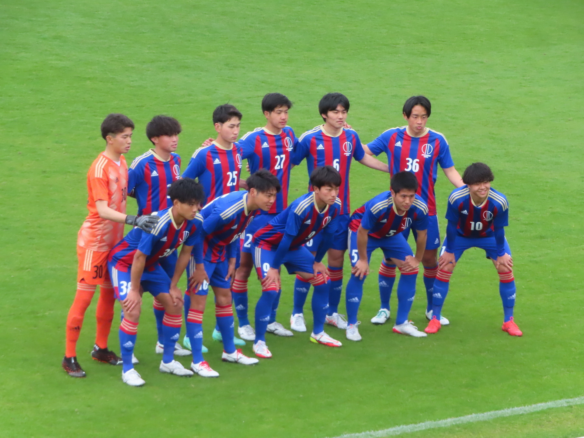 22 04 03 Jr東日本カップ22 第96回関東大学サッカーリーグ戦 1部 第1節 国士舘大学vs順天堂大学 第一カッターフィールド 1 2 あああ