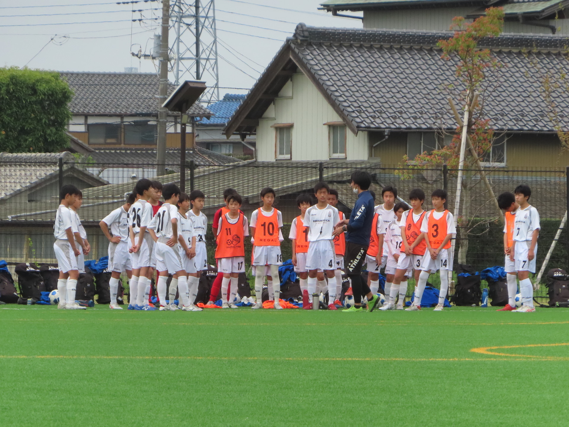 22 04 23 第12回 千葉県ユース U 13 サッカーリーグ 1部リーグ ブリオベッカ浦安vsトリプレッタsc 北浦川緑地人工芝サッカー場 1 3 あああ