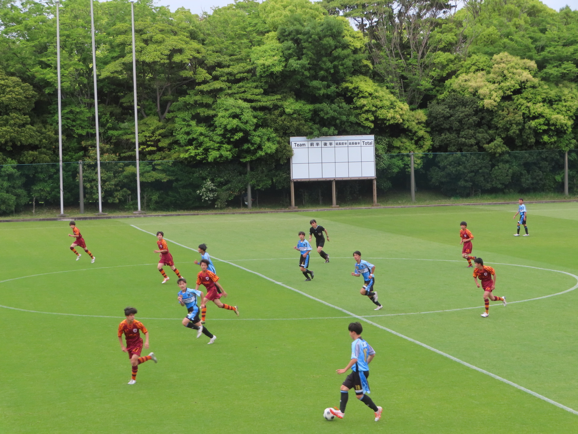 22 05 15 第37回日本クラブユースサッカー選手権 U 15 大会 千葉県予選 決勝トーナメント 代表決定戦 St Fute Scvsacカラクテル 第一カッターフィールド 1 2 あああ