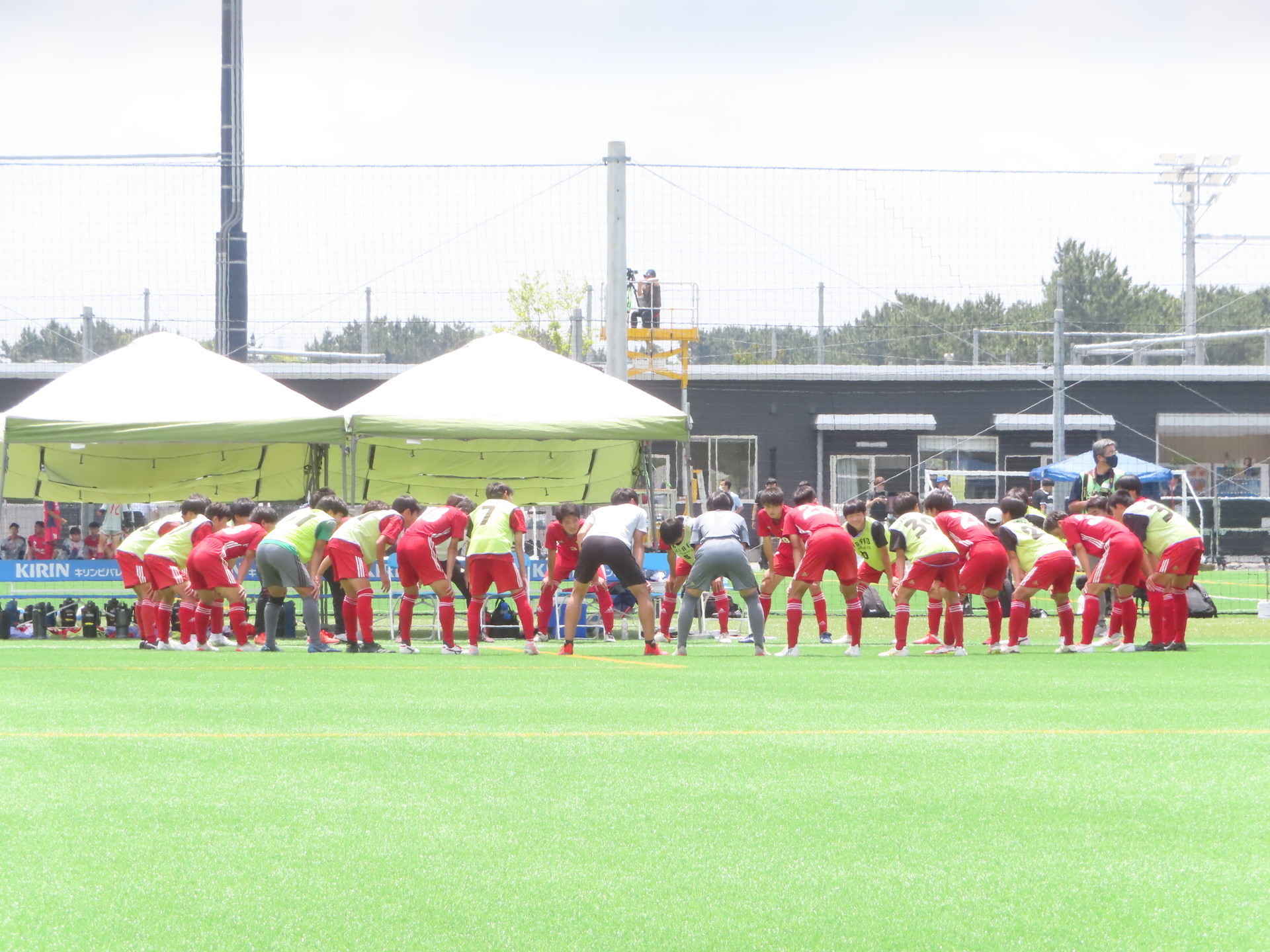 22 06 04 第28回関東クラブユースサッカー選手権 U 15 大会 1回戦 Fcラルクヴェール千葉vs三郷ジュニアユース 千葉県フットボールセンター 1 0 あああ