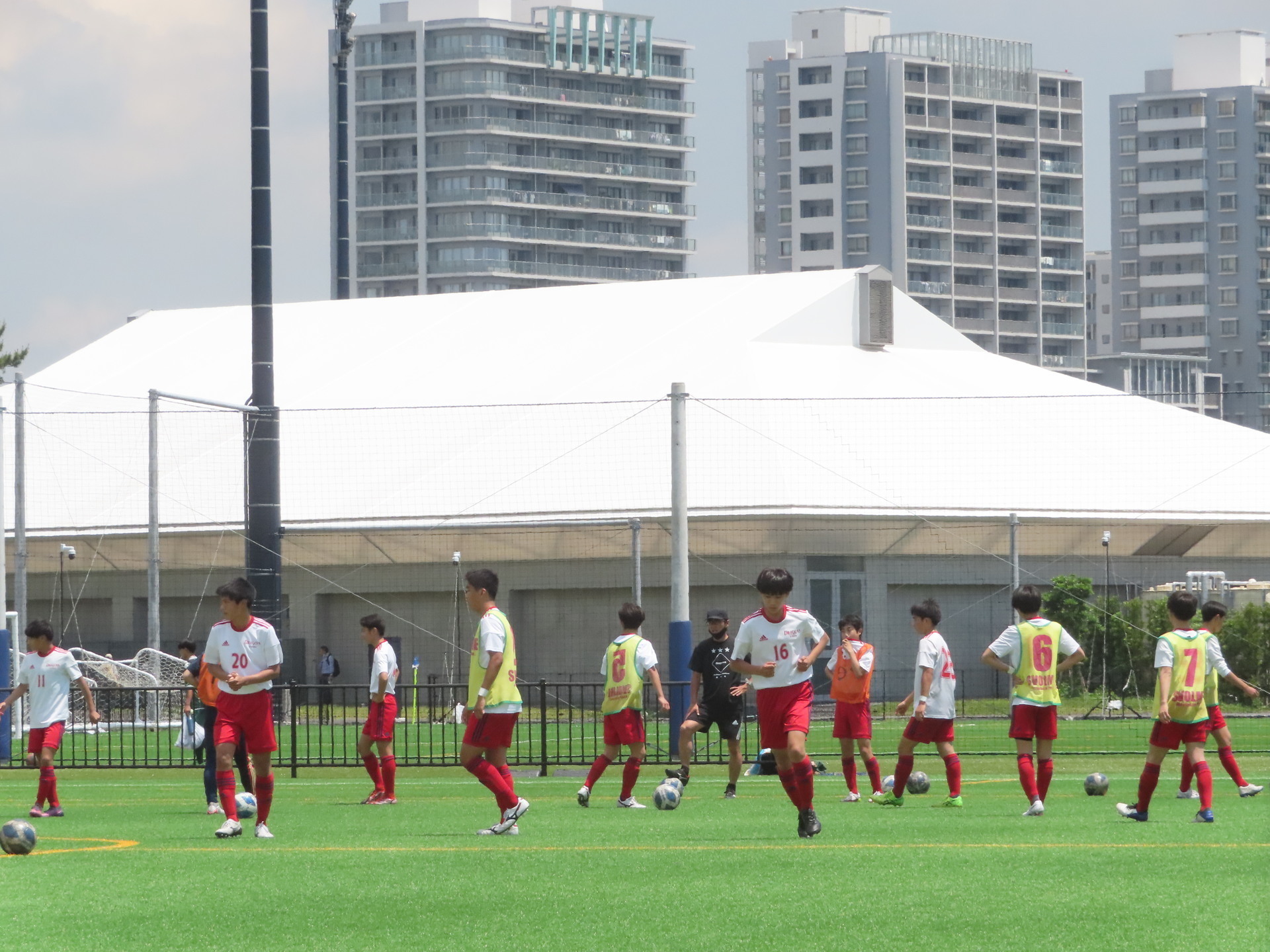 22 06 04 第28回関東クラブユースサッカー選手権 U 15 大会 1回戦 Sch Fcvsクラブ ドラゴンズ柏 千葉県フットボールセンター 0 2 あああ