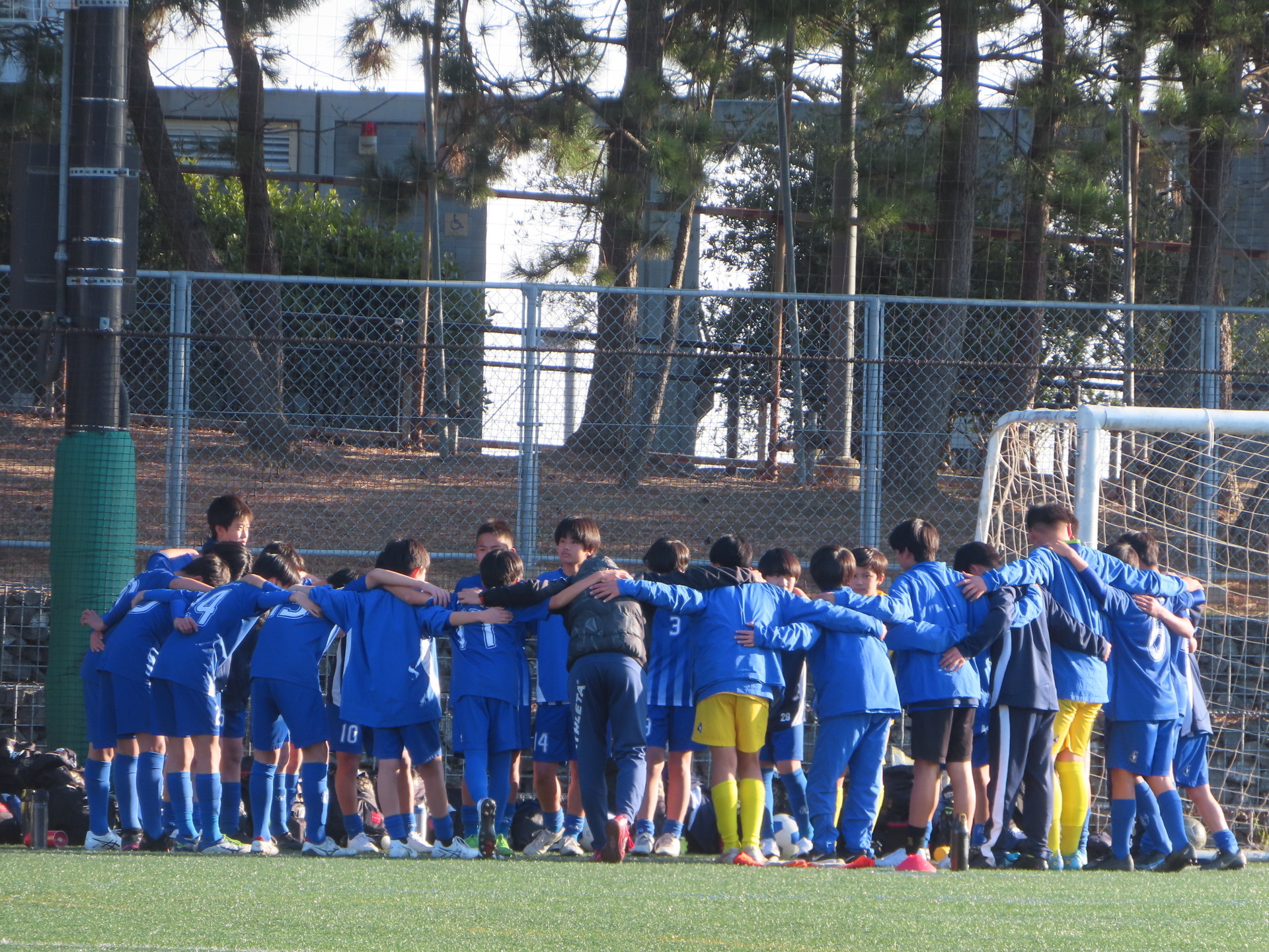 2023/01/08 第26回千葉県ユース(U-13)サッカー選手権大会ブロック予選 代表決定トーナメン  ブリオベッカ浦安vs市川八中(浦安市総合公園球技場) 4-0: あああ