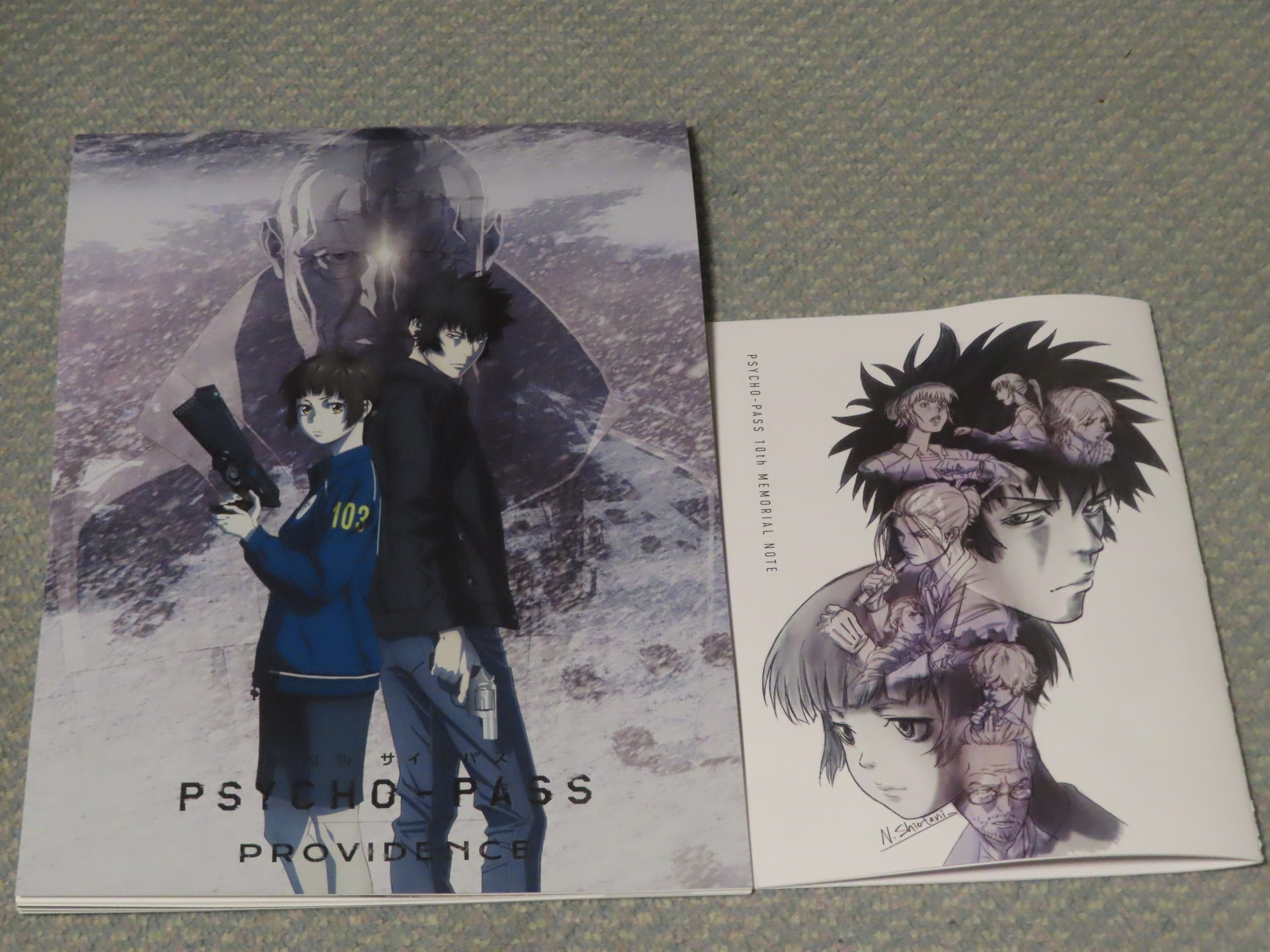 新しい季節 PSYCHO-PASS 10th MEMORIAL NOTE i9tmg.com.br